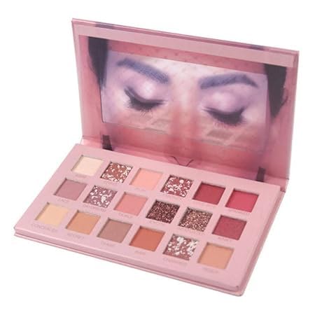 Image of Guriya 18 COLOR NUDE EYESHADOW PALETTE FOR WOMEN MAKEUP KIT FOR WOMEN MATTE GLITTER SHIMMER NUDE EYESHADOW
