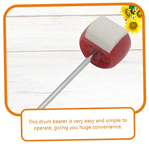 2pcs Felt Drum Beater para pedal de bombo miniatura 4