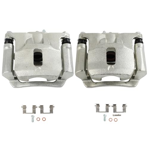 Image of SCITOO 18B5522 18B5523 Rear Left & Right Disc Brake Calipers Assembly w /Bracket for Chevy for Colorado 2015-2020,for GMC for Canyon 2015-2020