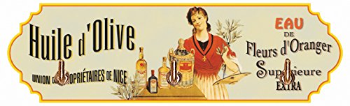 Vintage Francese APPENDO Panno TOVAGLIOLO Metallo