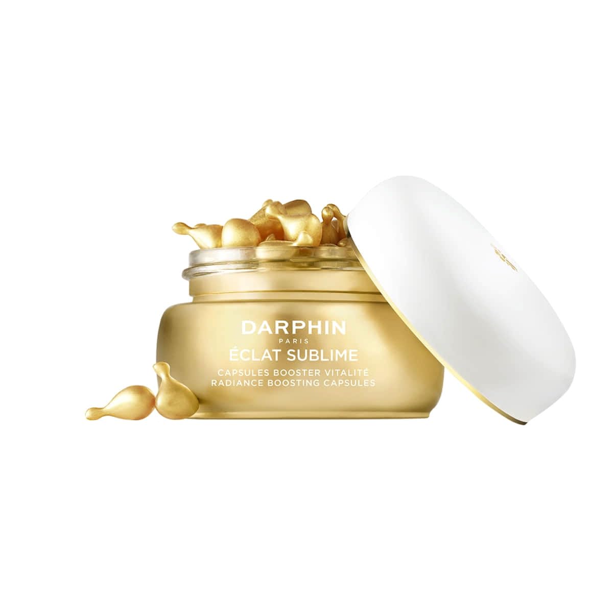 Darphin Éclat Sublime Radiance Boosting Capsules with Pro-Vitamin C & E - 60 Capsules, Gold - Image 2