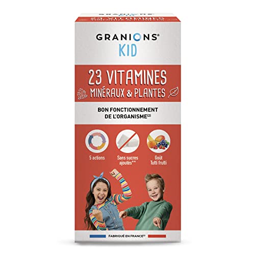GRANIONS KID Vitamines et Oligoéléments 200 ml