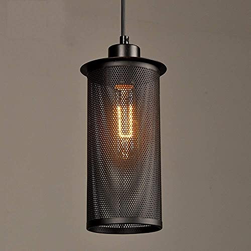 Luminaire décoratif luxe en métal avec douille E27 style loft - 2