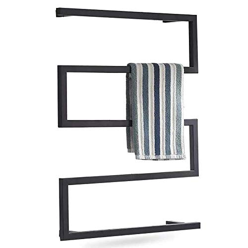 ZJN-JN Toalla Calefacción eléctrica rejilla de secado en rack baño baño toallero calefacción estante montado en la pared cuadrado 800x600mm toallero, línea dura Accesorios de baño de calentadores de t