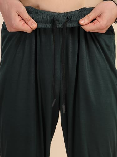 Image of Thomas Scott Men's | Relaxed Fit | Solid | 100% Polyester | Co-Ord Set With Short Sleeves & Spread Collar