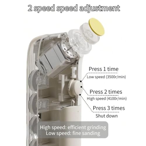Image of Electric Nail Trimmer for Baby, Baby Nail Trimmer, Baby Nail Cutter, Nail Trimmer for New Born Baby, Kids Nail Cutter with Light (Multi), 1 Count