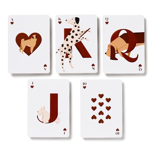 Puckator Barks Dog Standard Spielkartendeck