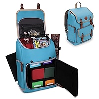 ENHANCE MTG Rugzak - Collectie-editie voor speeldozen, beschermde kaarten, speelmat, accessoires MTG - personaliseerbare organisatie met geïntegreerd beschermscherm (groene draak