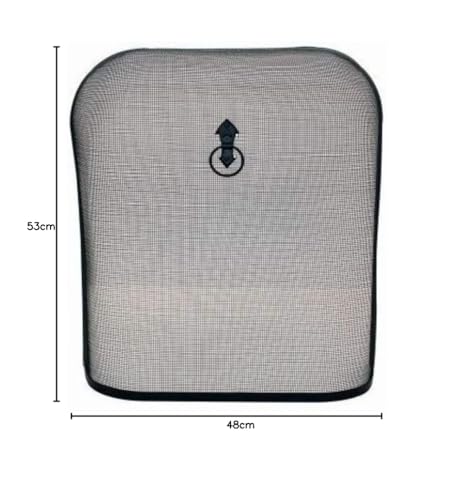Pala curvada Blackspur bb-fs315 de metal negro para chimeneas y estufas de leña caseras 2