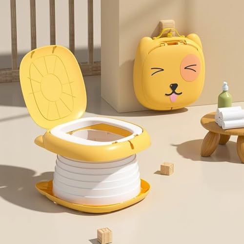 Pot pliable pour enfants réutilisable et siège de formation compact intérieur - 7