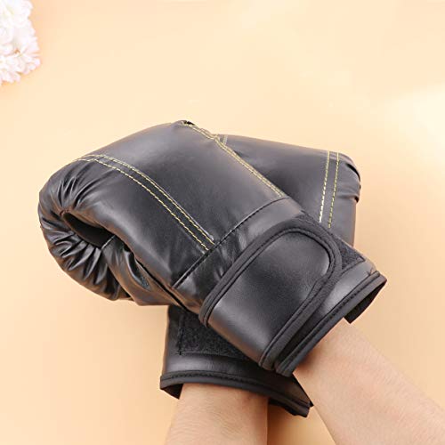 Guantes de PU HANABASS ajustables que evitan el sudor en sparring de kickboxing 7