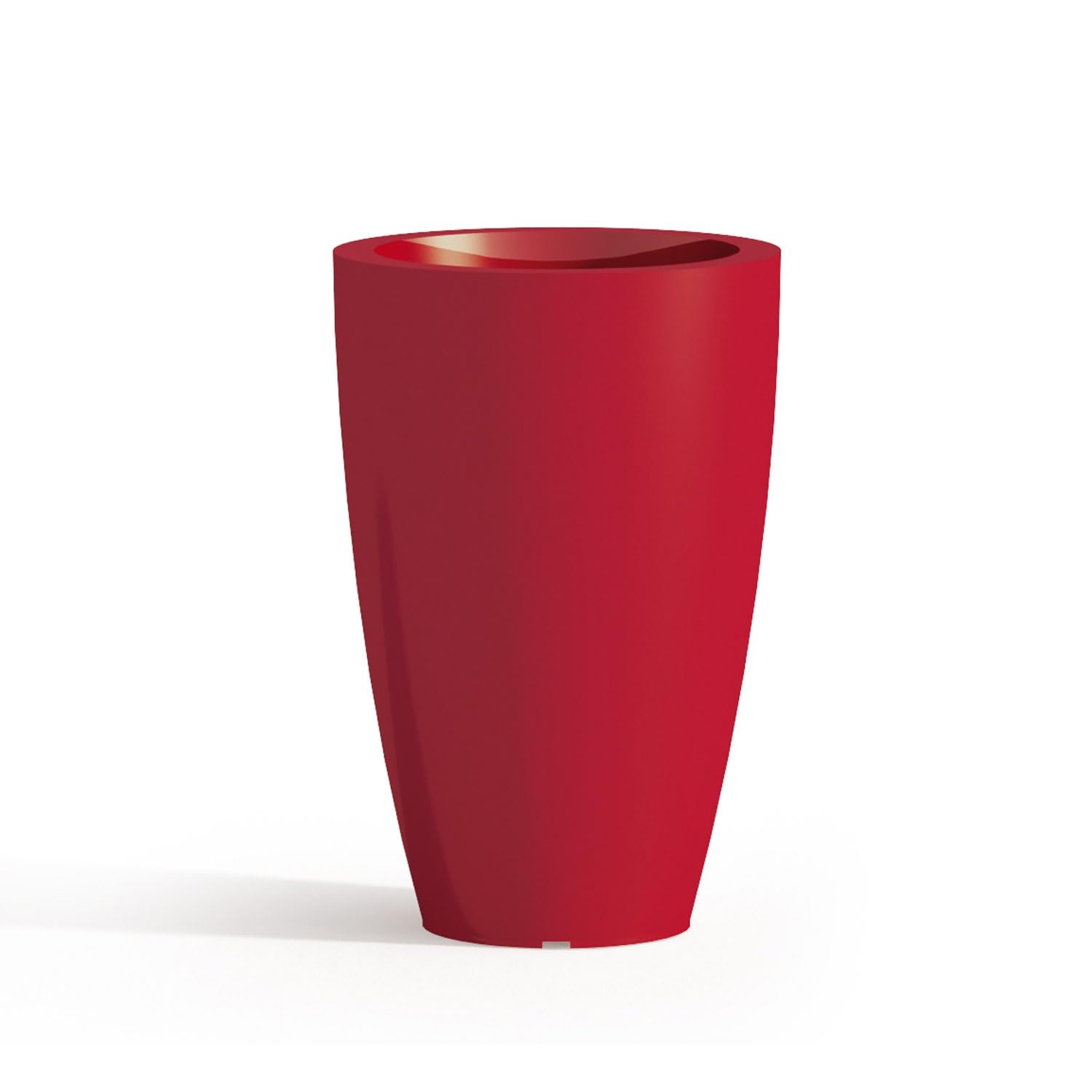 Tekcnoplast PRISMA ROUND ROSSO - Ø 33 cm. - H 50 cm