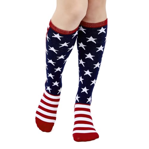 Image of Women's Knee High Socks Long Athletic Thin Thigh High Stocking Outdoor Sport Casual Tube Socks Knee Socks