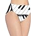 Produktbild IUBBKI Frauen Piano Key Daydream Bikini Unterwäsche Slips Atmungsaktive Damen Höschen Unterhose Elastische, voll deckende, atmungsaktive Damenunterwäsche