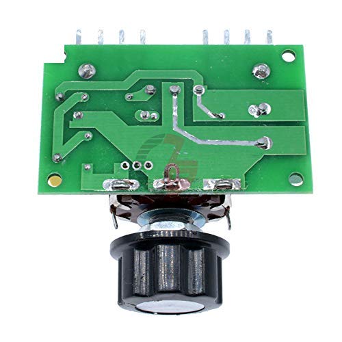 AC 220V 4000W Speed Controller SCR Dimmer Electric Voltage Regulator Speed Control Switch with Aluminum Heat Sink