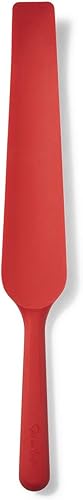 Sur La Table Espátula de silicona para licuadora, color rojo