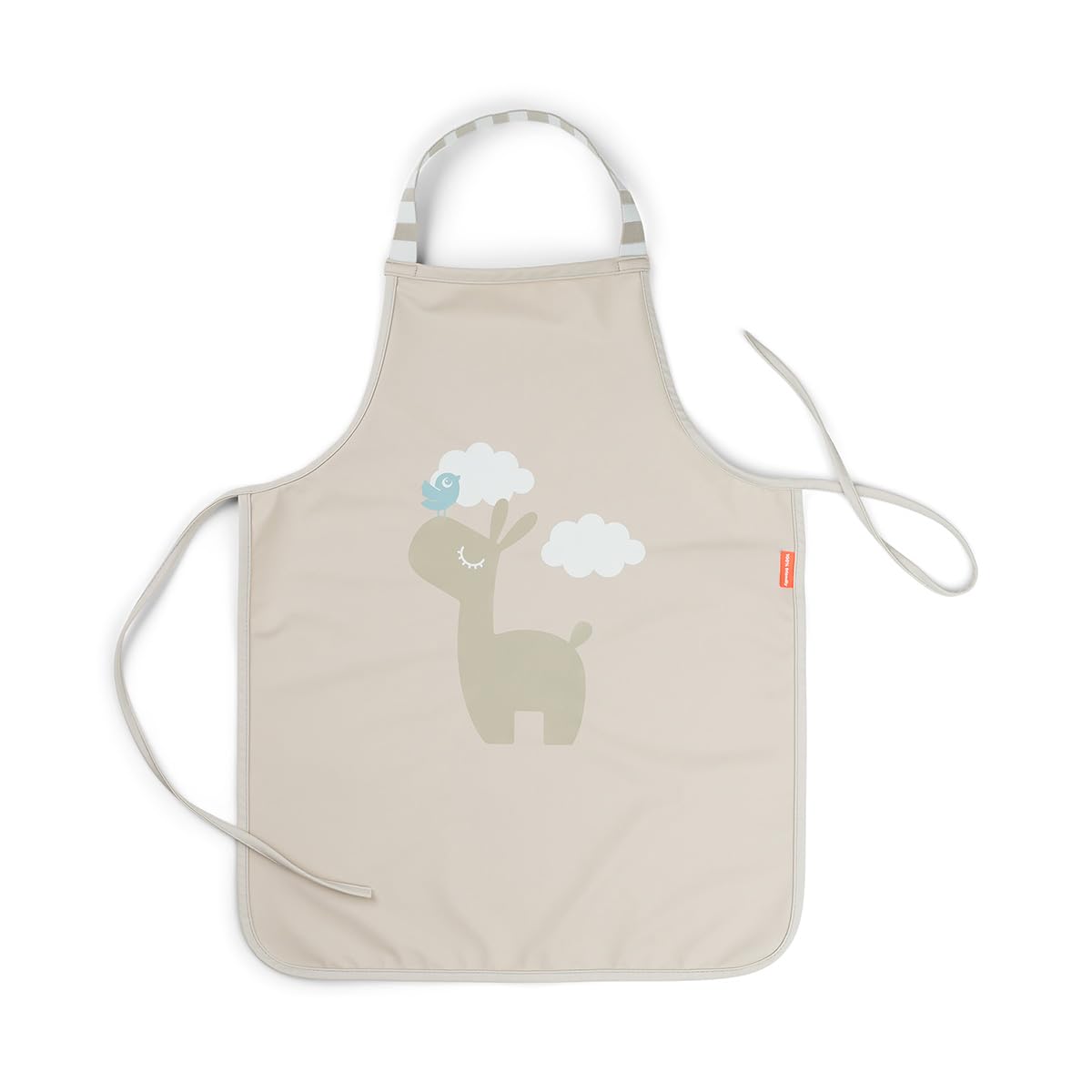Done By Deer Unisex Kids Beige Waterproof Kids Apron Lalee