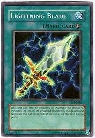 Yu-Gi-Oh! - Lightning Blade (LON-022) - Laberinto de Pesadilla - 1ª Edición - Común