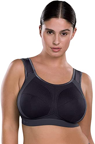 Anita Extreme Control Plus Sports Bra Black/Anthracite 30G