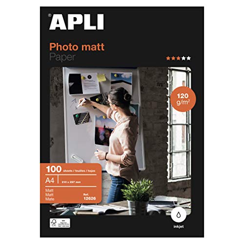 Papel Fotografico A4 Mate Marca APLI