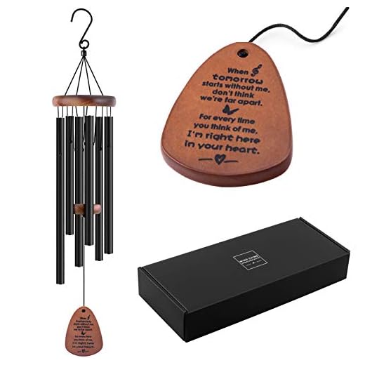 YOUNTASY Sympathy Wind Chimes, Memorial Wind Chimes for Loss of a Loved One Prime, Bereavement/Memorial Gifts/Sympathy Gift in Memory of Loved One Loss of Mother Father Condolence Remembrance 32 Inch