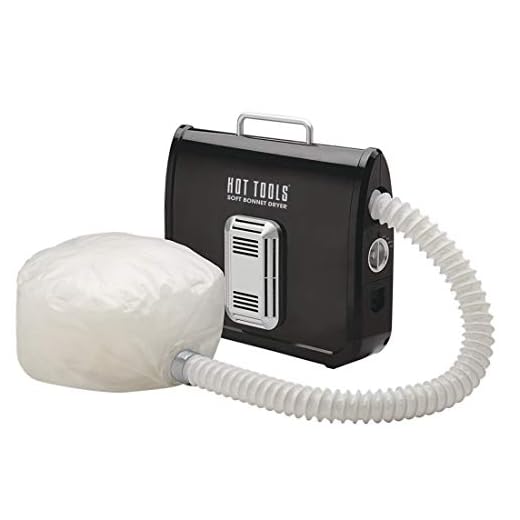 Hot Tools Professional 800W Ionic Soft Bonnet Dryer for Reduced Frizz