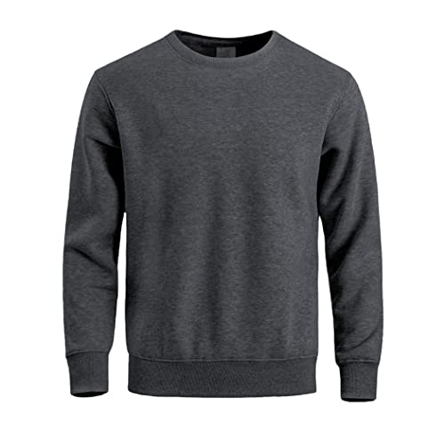 Sweat à capuche en polaire homme gris foncé XL casual