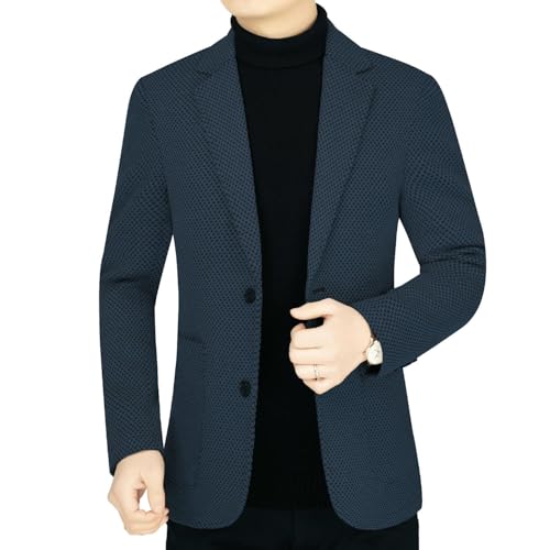 Blazer décontracté homme coupe ajustée contre la chaleur - 3