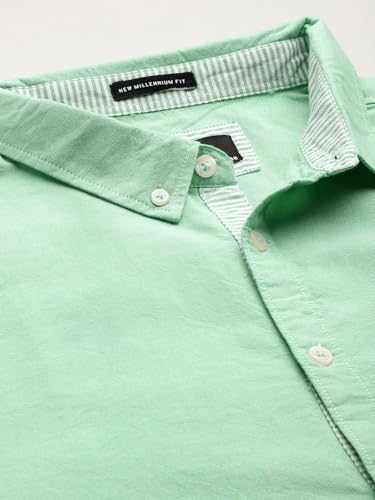 Image of Thomas Scott Men's | Plus Size | Regular Fit | Long Sleeves | Button-Down Collar | Oxford Fabric | Casual | Shirts for Men