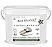 Produktbild XL 3Kg. Ann Sterling Kreidefarbe Shabby Chic Farbe: Chalky White/Weiß 3Kg. Lack Chalky Paint