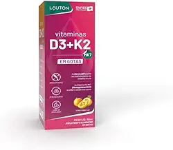 Vitaminas D3 + K2 em Gotas (Clinical Series) 30ml - Lauton