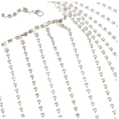 Cadena de cintura para mujer estilo borlas joyeria corporal para vestidos de fiesta 7