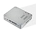 Kingdel Intel i3 7th Gen. CPU Mini Desktop Computer, Fanless Nettop with 8GB RAM, 128GB SSD, 4K: 4096x2304, HD Port, VGA, LAN, 4xUSB 3.0, WiFi, All Metal Body, Windows 10 Pro