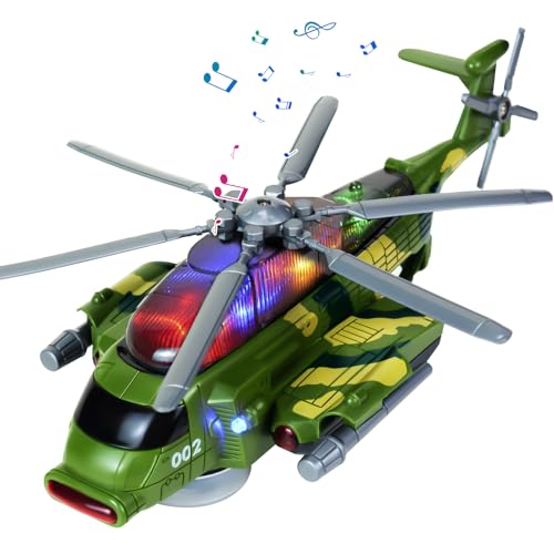 Bloolilies Bump and Go Helicopter Toy
