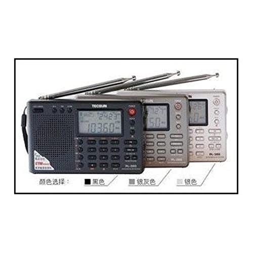 Image of TECSUN PL-380 DSP FM Stereo. MW. SW. LW. World Band PLL Radio Receiver, LCD Display, ETM Function Added