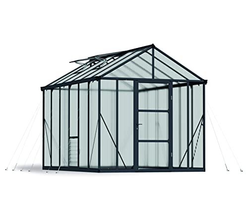 Palram - Canopia Glory Greenhouse - 8' x 12' - Gray -  Canopia by Palram, HG5612