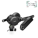 [SISTEMA DE MOTOR MEDIO Y MODO DE CICLISMO] Con un par máximo de 80/100/120/160 Nm, todos los kits de conversión de bicicletas eléctricas BAFANG tienen un excelente rendimiento en el ciclismo. Hay 3 modos de ciclo para el motor de transmisión intermedia: Acelerador, Asistencia de pedal, Conducción normal. Se adapta a frenos de disco y frenos en V, no a frenos de posavasos. Asegúrese de comprender las leyes y normas de tráfico locales antes de realizar un pedido