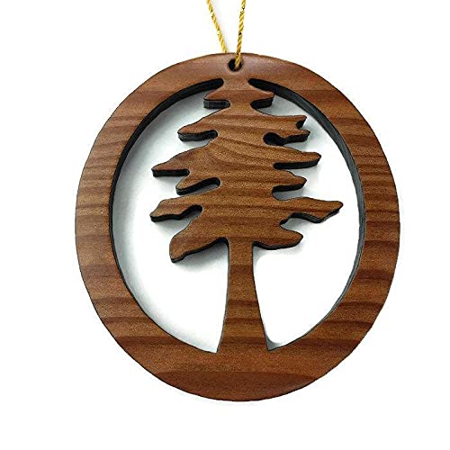 Redwood Tree Ornament Handmade