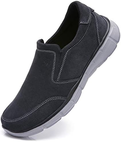 CAMEL CROWN Men’s Slip on Canvas Shoes Lightweight Skateboarding Shoes Casual Walking Sneakers Comfortable Skate Shoes