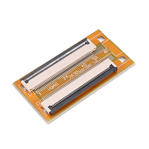 Conector Extensor uxcell 0.5mm Pitch 50 Pin FPC miniatura 1