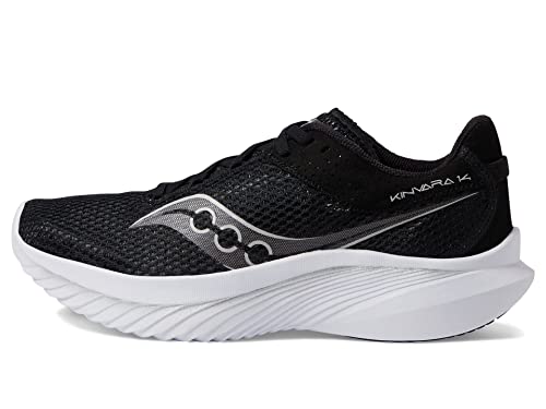 Image of Saucony Womens Kinvara 14 Running Sneakers Shoes - Black