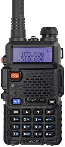 Amazon Com Baofeng Uv 5r Dual Band Two Way Radio Black Electronics