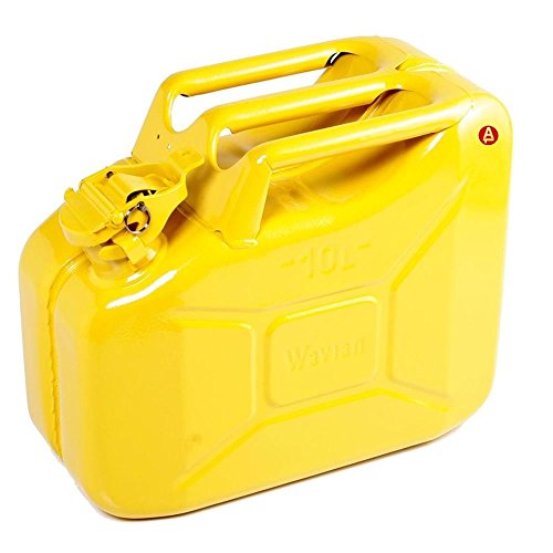 Tanica in metallo, capacità 10 litri, per olio