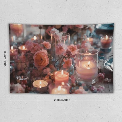 Tapisserie murale fleurs vintage pour masquer un mur vide sans peindre