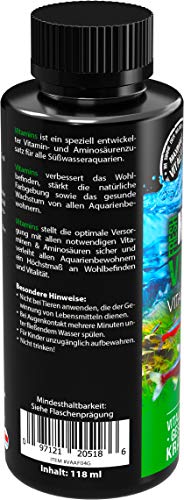 Multivitamin Booster for Aquarium Fish, ARKA Vitamins 118 ml, supports immune system, colour & vitality, with amino acids - Image 4