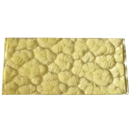 Ersatzglas für Grablaterne | Grablicht - Ornament 523 gelb - nach...