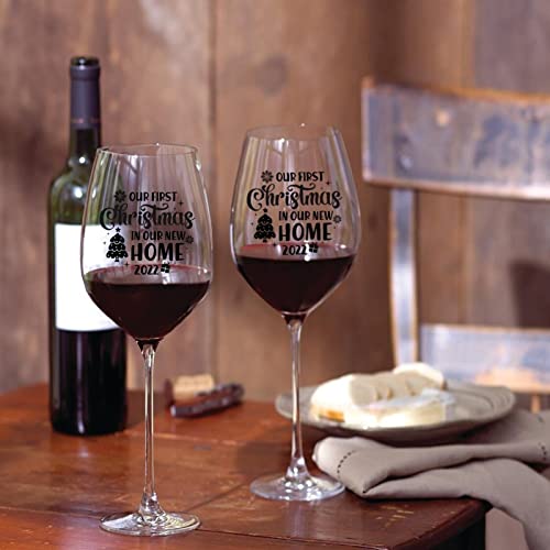 Verres à vin de qualité supérieure 325 ml pour célébration de couple - 7