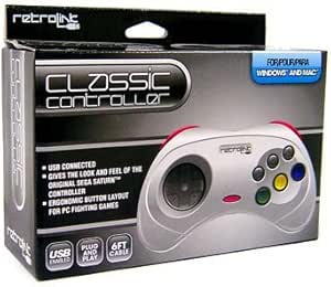 Retrolink USB SEGA Saturn Classic Controller [White]