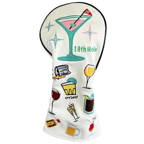 Giggle Golf 19th Hole Golf Headcovers – Funny Cocktail Driver
