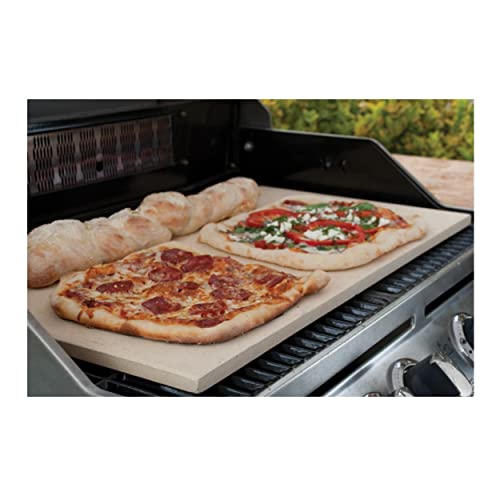 Pizzacraft Pc9899 Rectangular Thermabond Baking And Pizza Stone For Oven Or Grill, 20" X 13.5" #TOP2